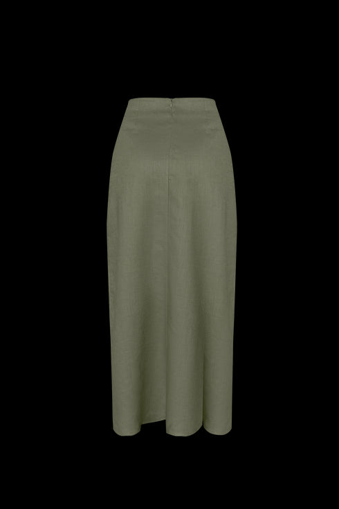 Inamorata Wrap Skirt Lemoncello